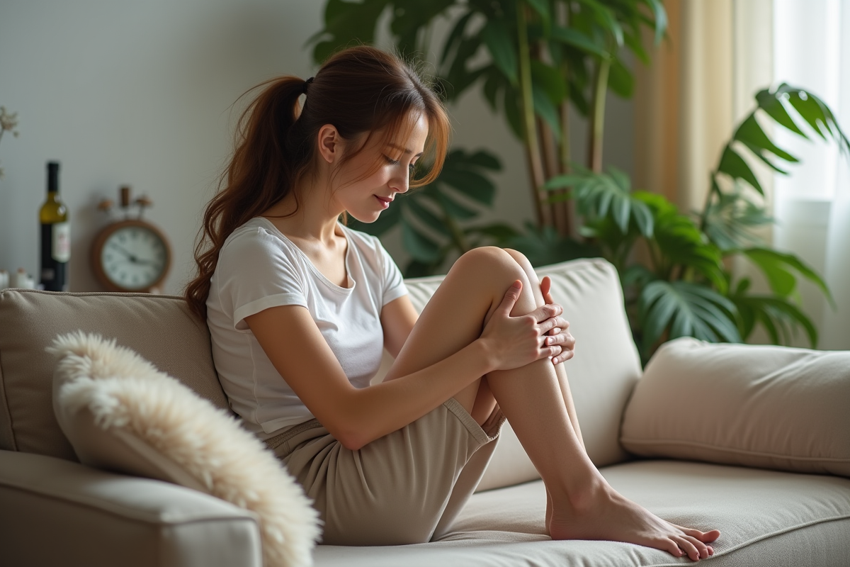 Soulagement rapide pour les jambes et pieds gonflés : techniques efficaces
