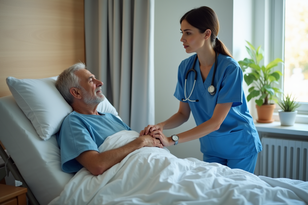 Action infirmière et objectifs des soins palliatifs : une démarche alignée